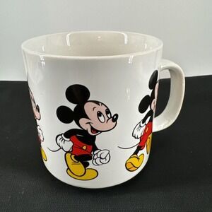 Vintage Walt Disney World Mickey Mouse Coffee Tea Mug Cup 3.5" T Made in Korea
